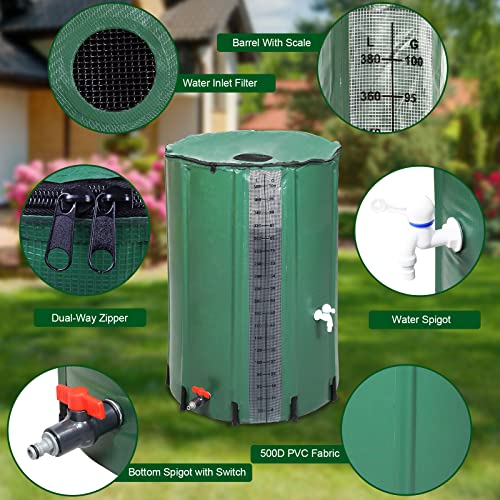 100 Gallon Collapsible Rain Barrel