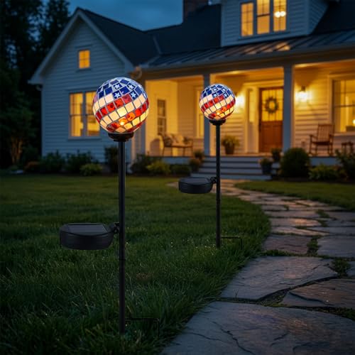 Decorative Solar Garden Lights (Red&Blue)