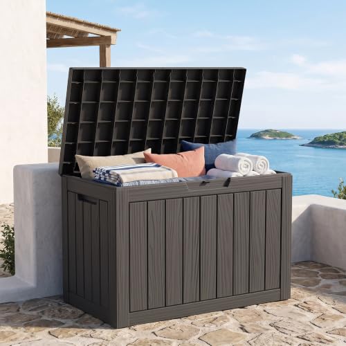 Outdoor Storage Box (Black / 50 Gallon 3.1 M)