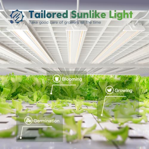 1Pack 4FT Grow Light for Indoor Plants