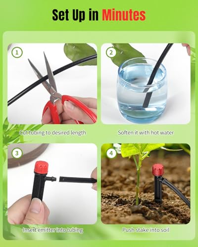 100 Pcs Drip Irrigation Emitters
