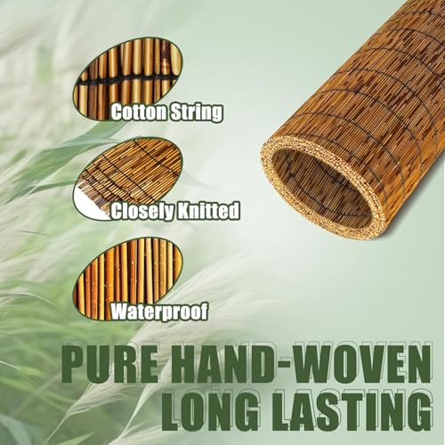 Reed Bamboo Screen Fencing (4X16.4FT-1PACK)