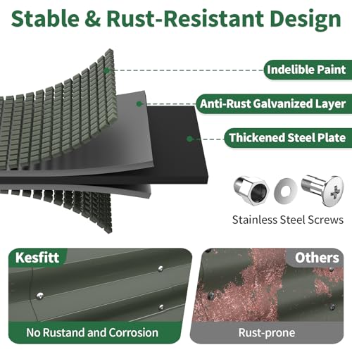 Raised Garden Bed (Volcanic Gray / 4x2x1FT)