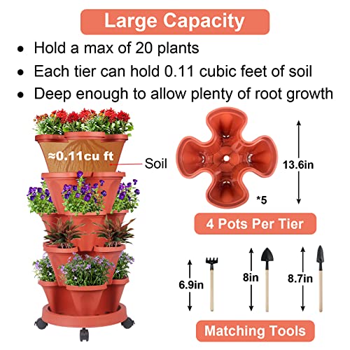 Vertical Planter Tower (2 Count)
