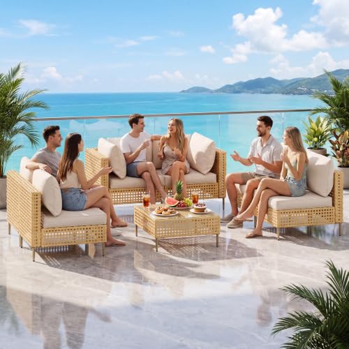 7 Piece Patio Furniture Set (Br-be-7pc)
