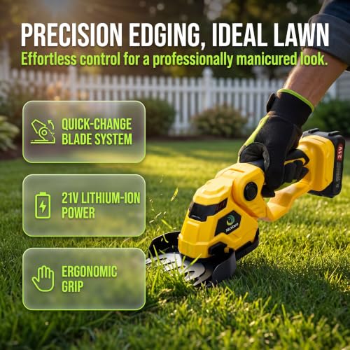 Cordless Hedge Trimmer (Yellow)