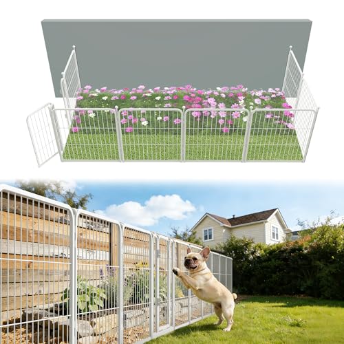 No Dig Garden Fence (White / 24"H)