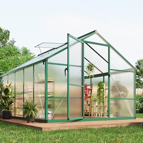 8 x 10 FT Greenhouse (Green / 8x10FT)