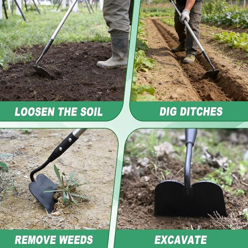 Garden Hoe Long Handle (Flat hoe)
