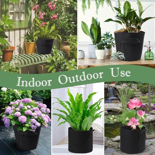 12Pcs Lily Plant Pots for Pond (3 Gallon)