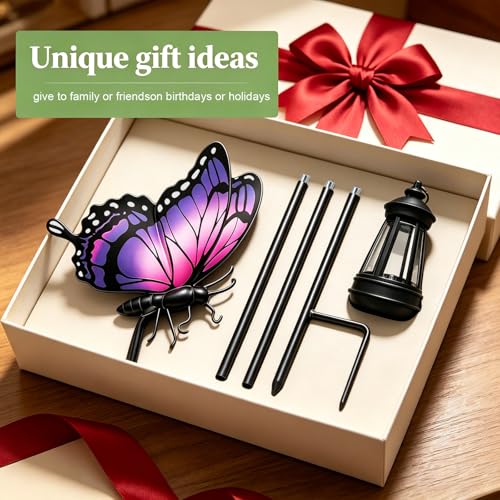 Butterfly Solar Garden Lights Outdoor Waterproof
