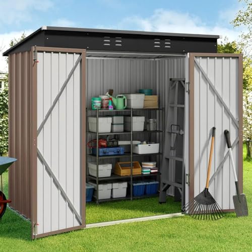6x4 FT Outdoor Shed