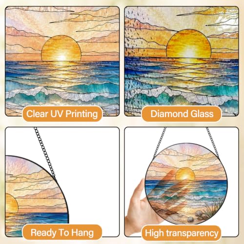 Beach Sunset Suncatcher (Beach Suncatcher)