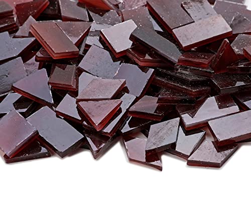Mosaic Tiles for Art Crafts (Red-2)