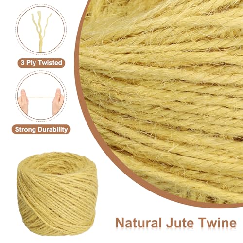 328 Feet Natural Jute Twine String