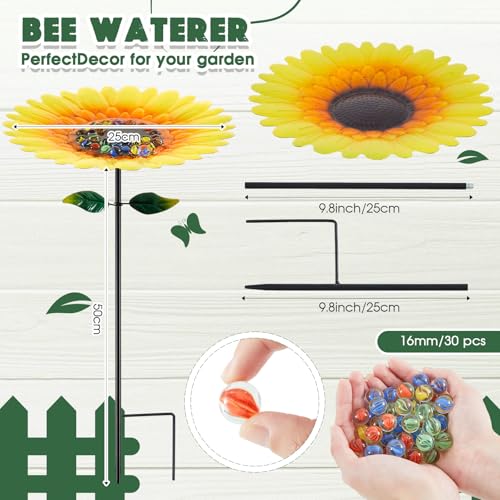 Bee Watering Station (Yellow / Sunflower)