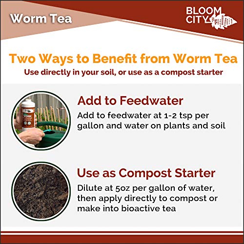 Organic Earthworm Tea Concentrate (Gallon (128 oz))