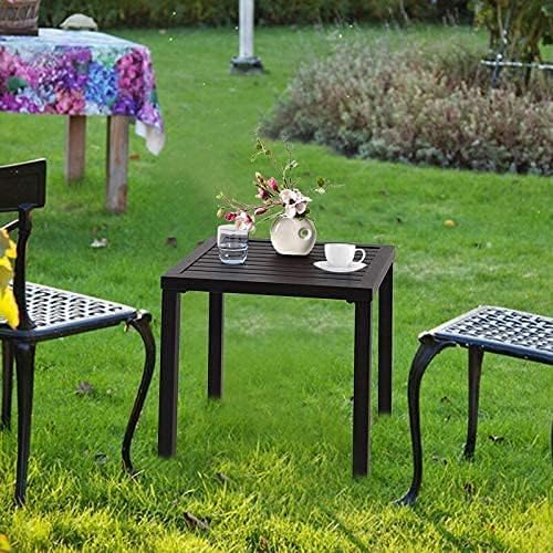Outdoor Square Metal Side (19"x19"(2 PCS))