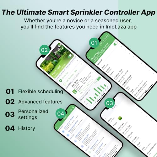 4 Zone WiFi Smart Sprinkler Controller (4 Zone)