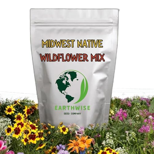Earthwise Midwest Native Wildflower Seed Mix