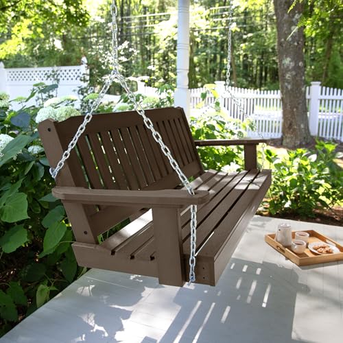 AD-PORL1-ACE Lehigh Porch Swing, 5 Feet, Weathered Acorn