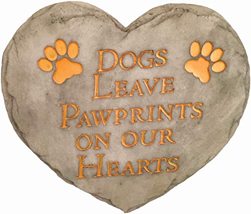 Garden Décor Dogs Leave Pawprints Stepping Stone