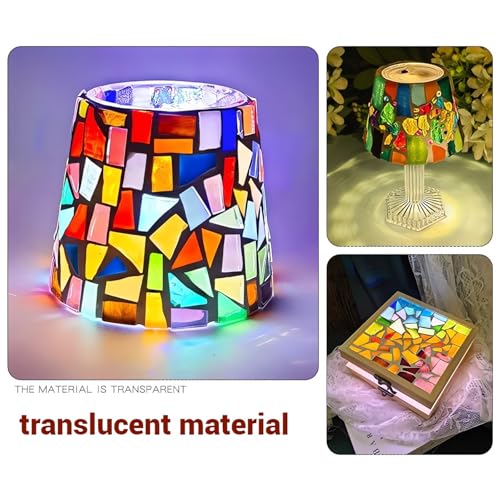 Mixed Color Irregular Mosaic Glass Mosaic Tiles Pieces (Colorful Mixed Colors)
