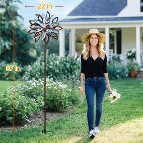 Solar Wind Spinners Outdoor