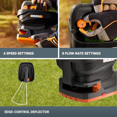 Cordless Broadcast Spreader (Battery & Charger Included)