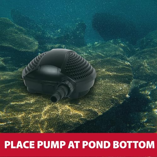 SolidFlo G2 Submersible Pump for Small Ponds