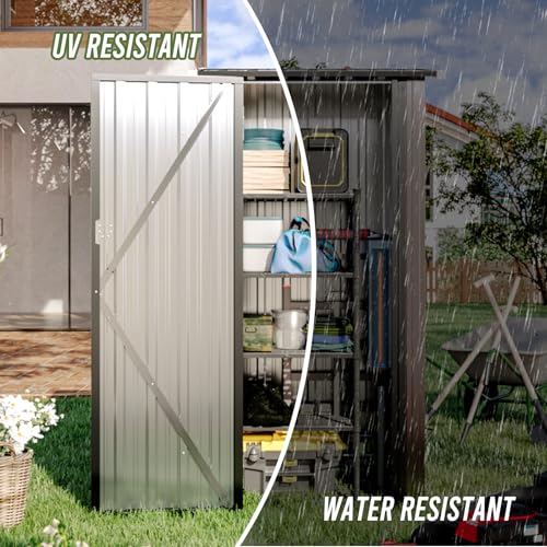 3’x2.1’ Shed Outdoor Storage Shed