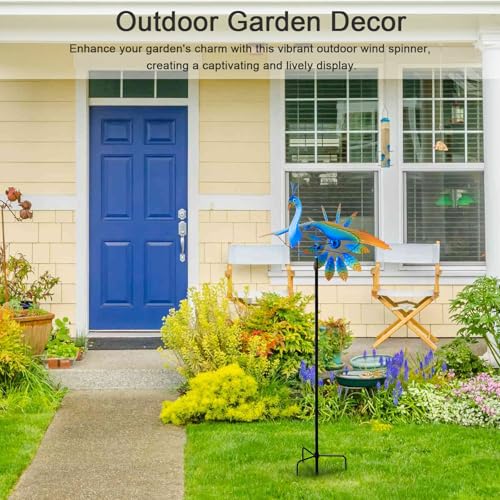 Wind Spinner Outdoor (Blue,yellow)
