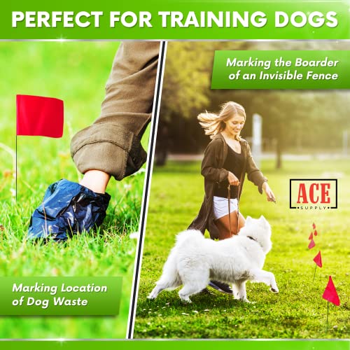 Red Marking Flags 1000 Pack