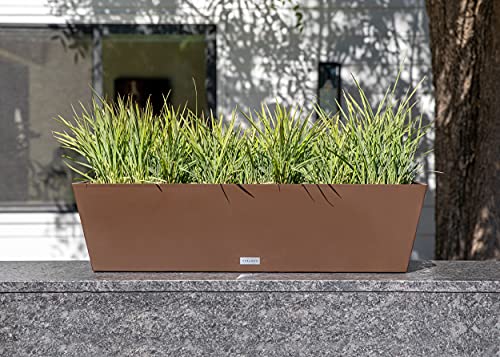 Pure Series Window Box Planter (Espresso / 36 inch)