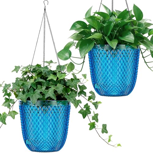 Hanging Planters for Indoor Plants (Klein Blue / 5.7in)