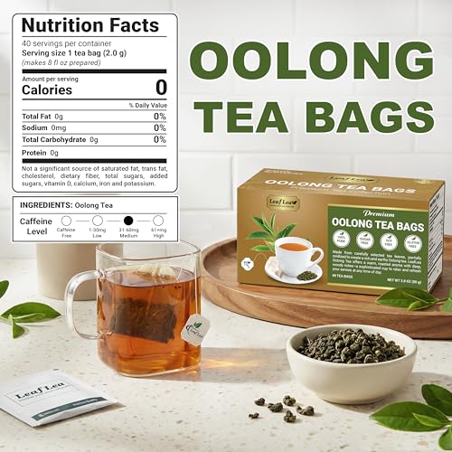 Oolong Tea Bags (40 Count (Pack of 1))