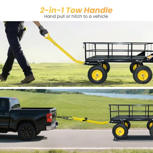 Steel Garden Cart