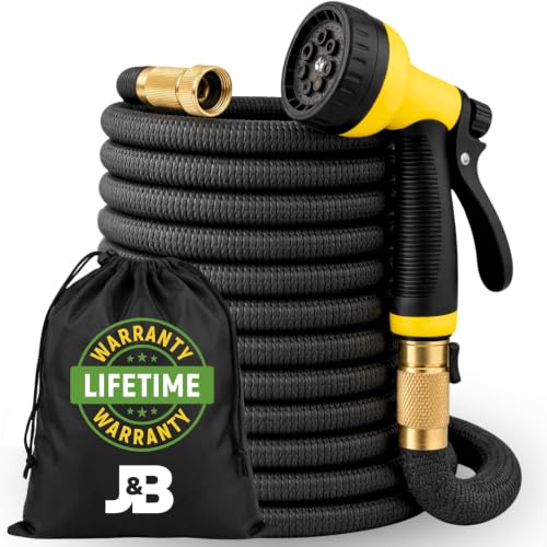 XpandaHose 50ft Expandable Garden Hose (50ft / Black)