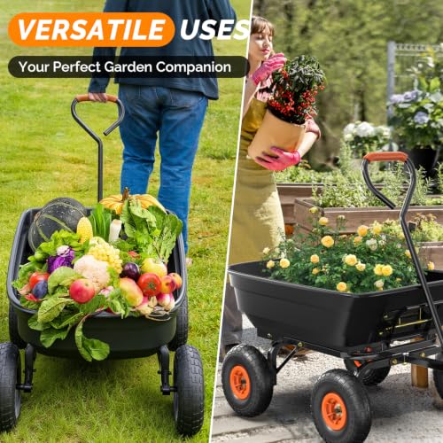 Dump Cart Wagon (Black)