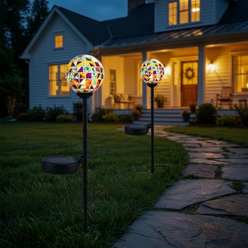 Decorative Solar Garden Lights (Gold)