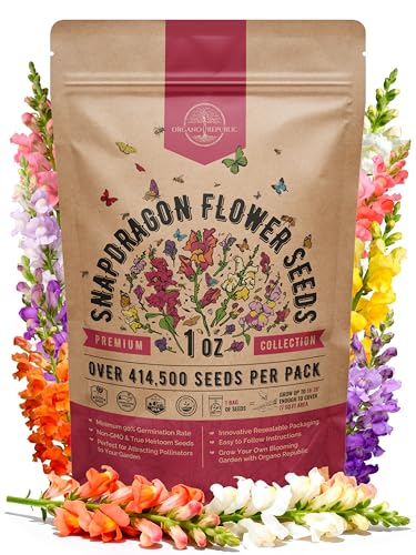 Snapdragon Flower Seeds Pack 1 oz