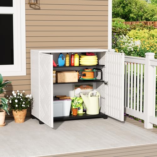 Outdoor Indoor Storage Box (White-1208-2)