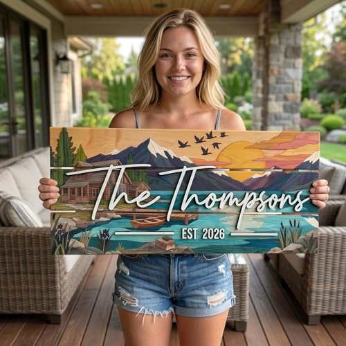 Lakeside Sign (Lakeside Villa and Sun / Standard)