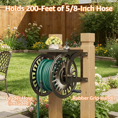 Wall Mount Garden Hose Reel