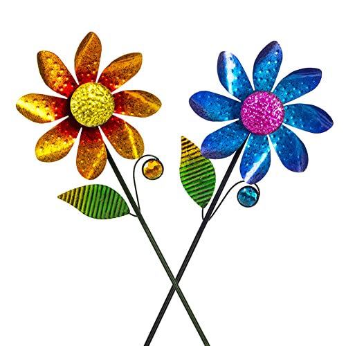 2 Pack Wind Spinners (Blue-orange)