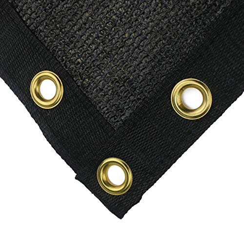 4 ft X 150 ft Privacy Screen Fence Heavy Duty Fence Cover Black (600 sq ft sq ft)