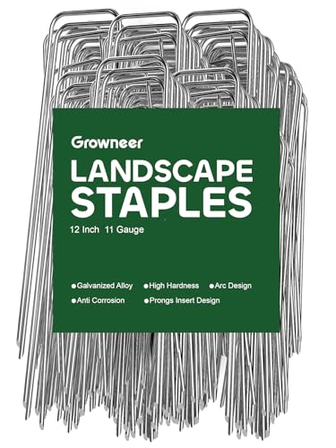 50 Pack Landscape Staples 12 Inch U (50 Count)