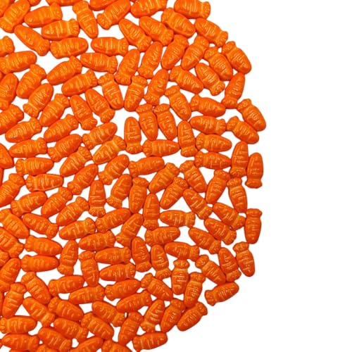 Carrot Sprinkles for Cake Decorating (Easter Carrot)