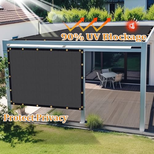 Customized Size 4' X 17' Shade Cloth with Grommets
