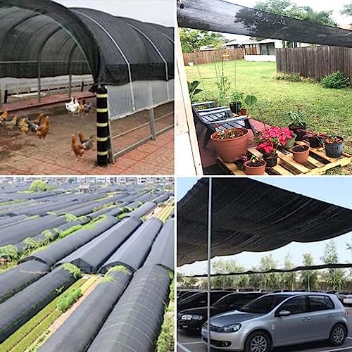 30x30 FT Shade Cloth for Patio (30'x30' / 80-90% Shade)